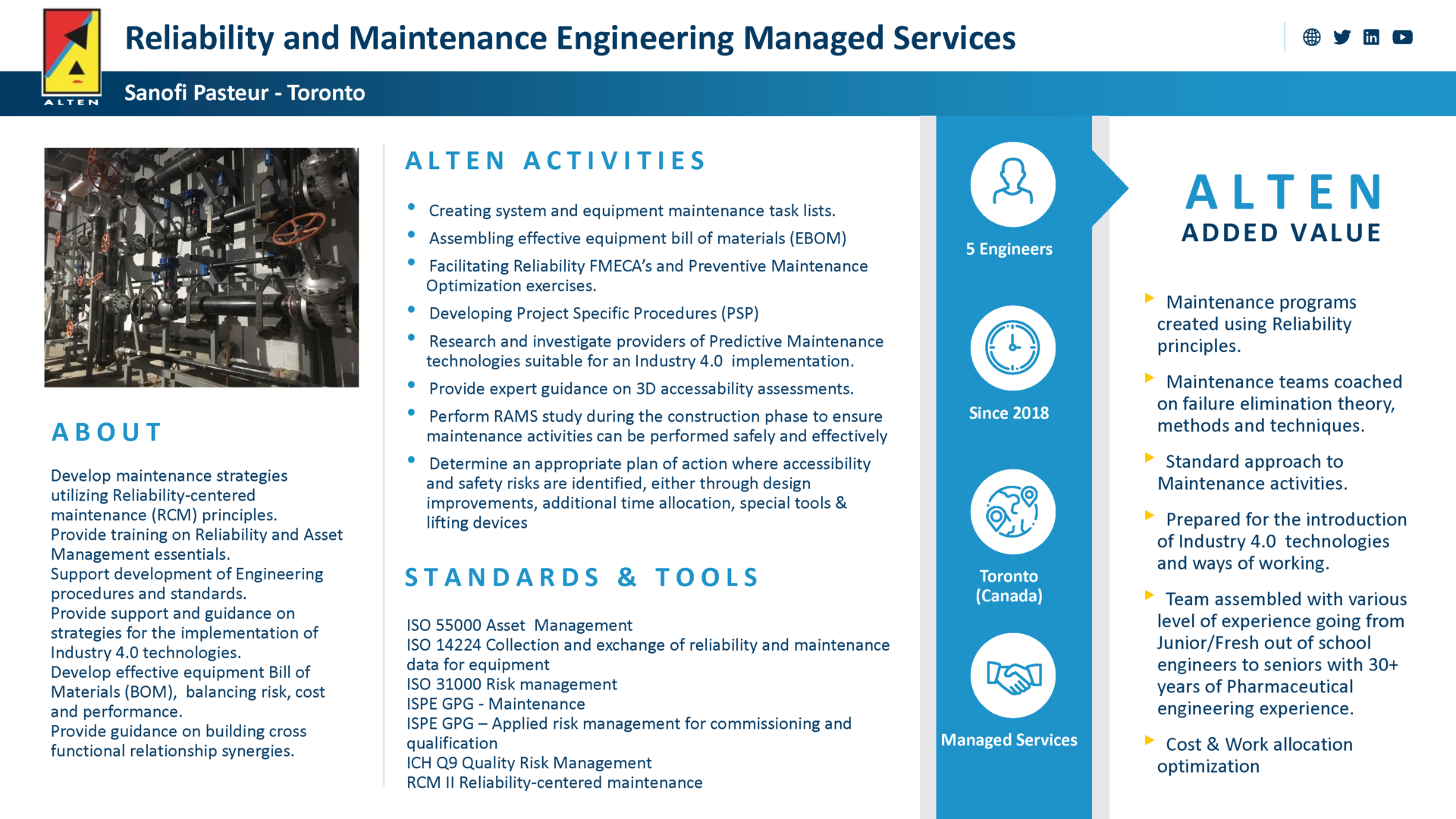 Reliable maintenance services for pharmaceutical stability support and engineering solutions.