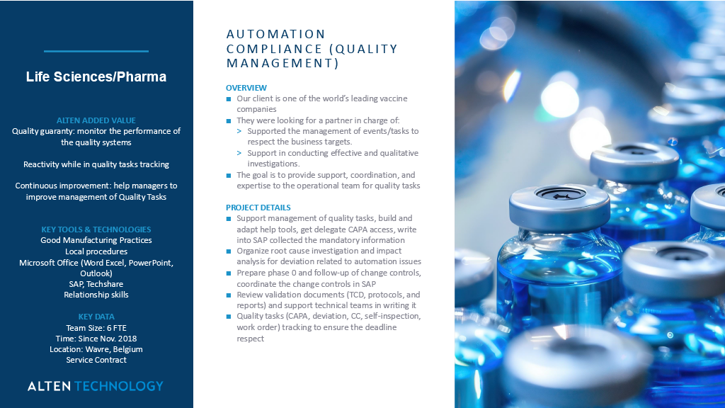 Automation Compliance