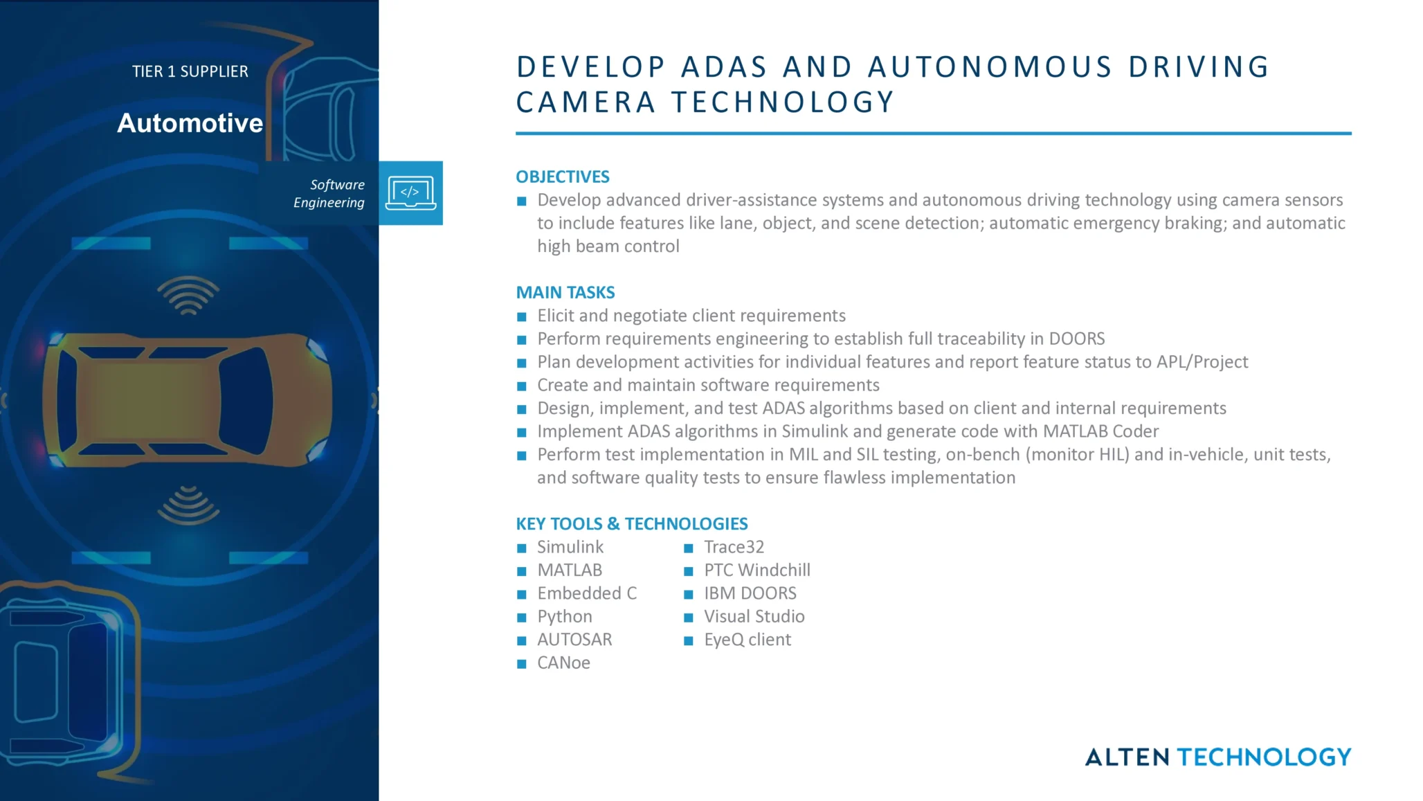 Develop ADAS And Autonomous Driving Camera Technology scaled