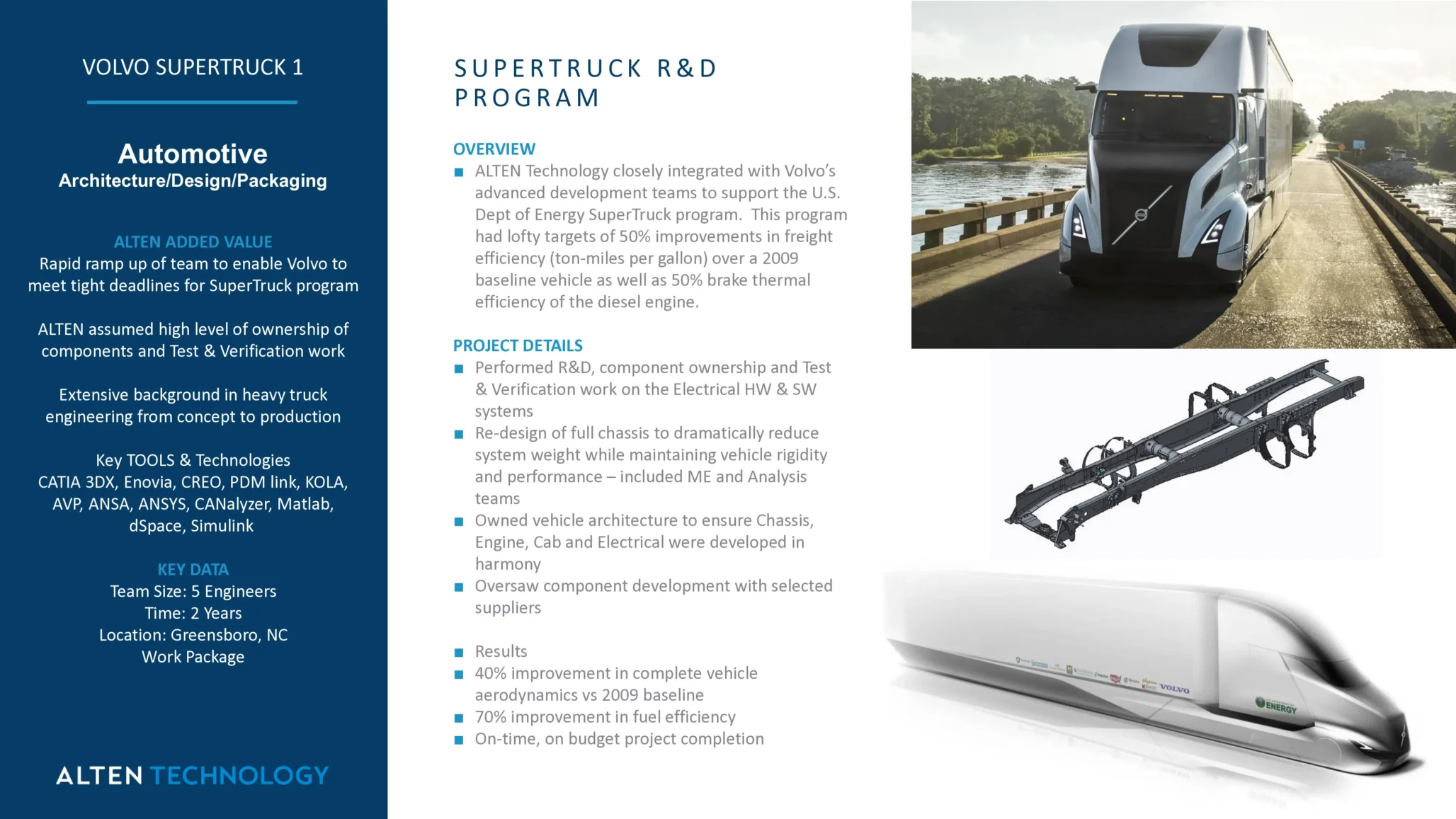 SuperTruck R&D Program