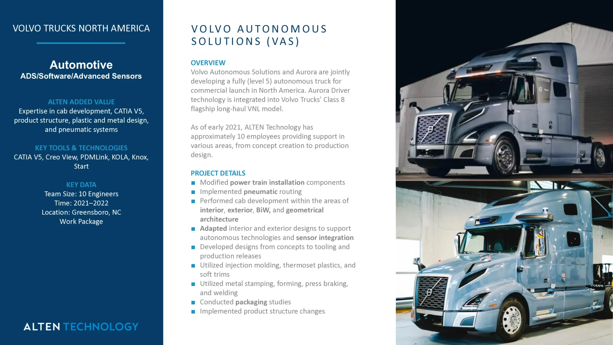 Volvo Autonomous Solutions (VAS)