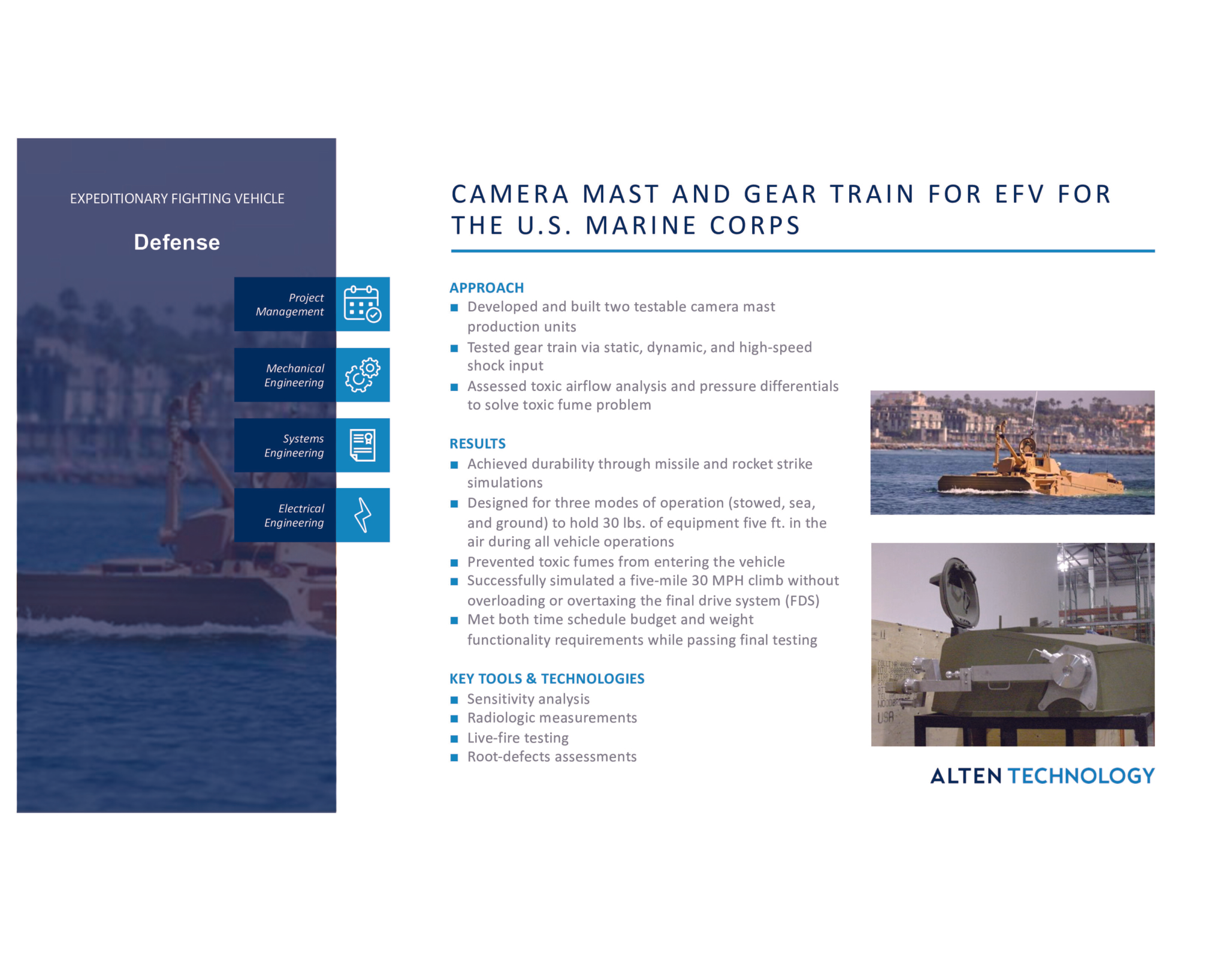 Camera Mast and Gear Train for EFV for the U.S. Marine Corps 8 preview scaled