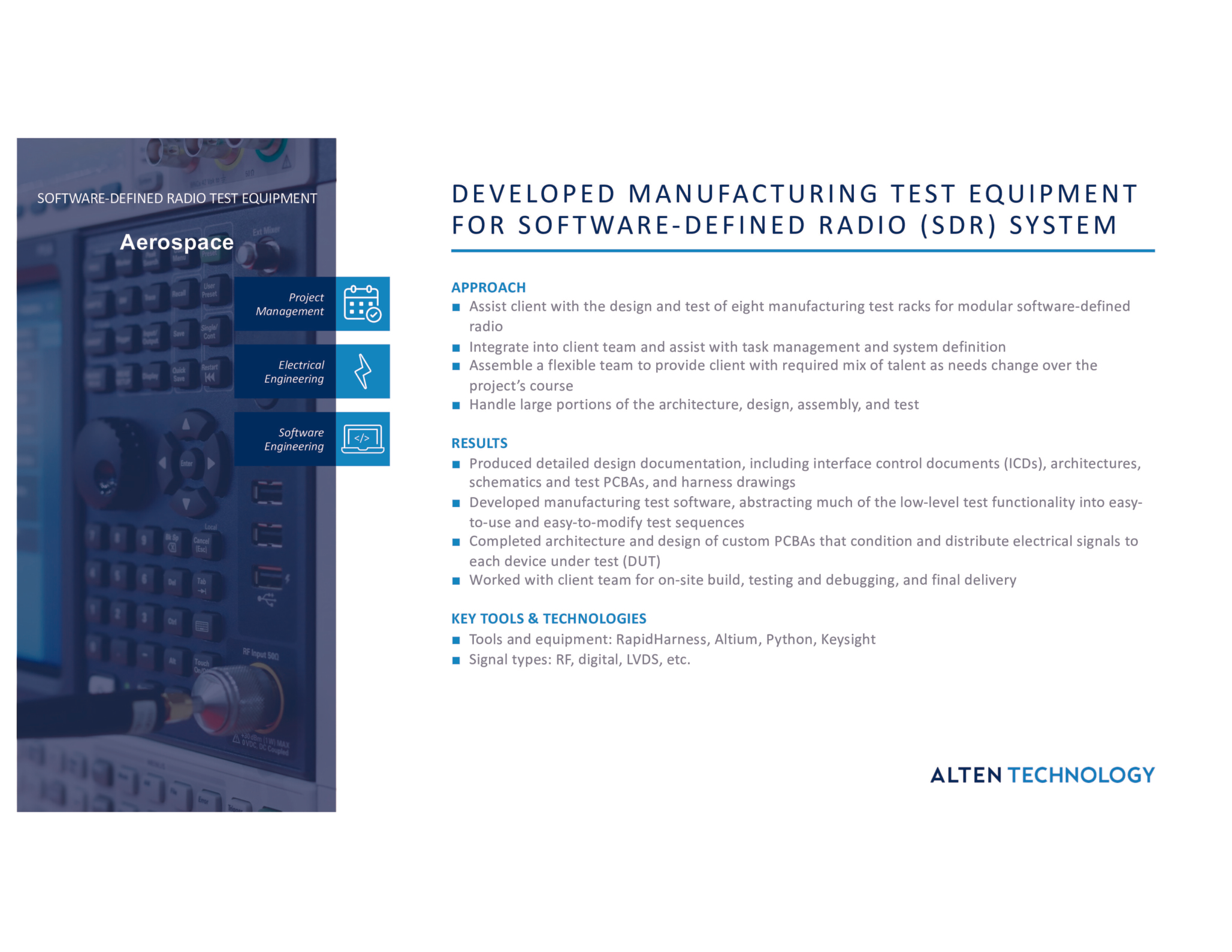 Developed Manufacturing Test Equipment for Software Defined Radio SDR System 15 preview scaled