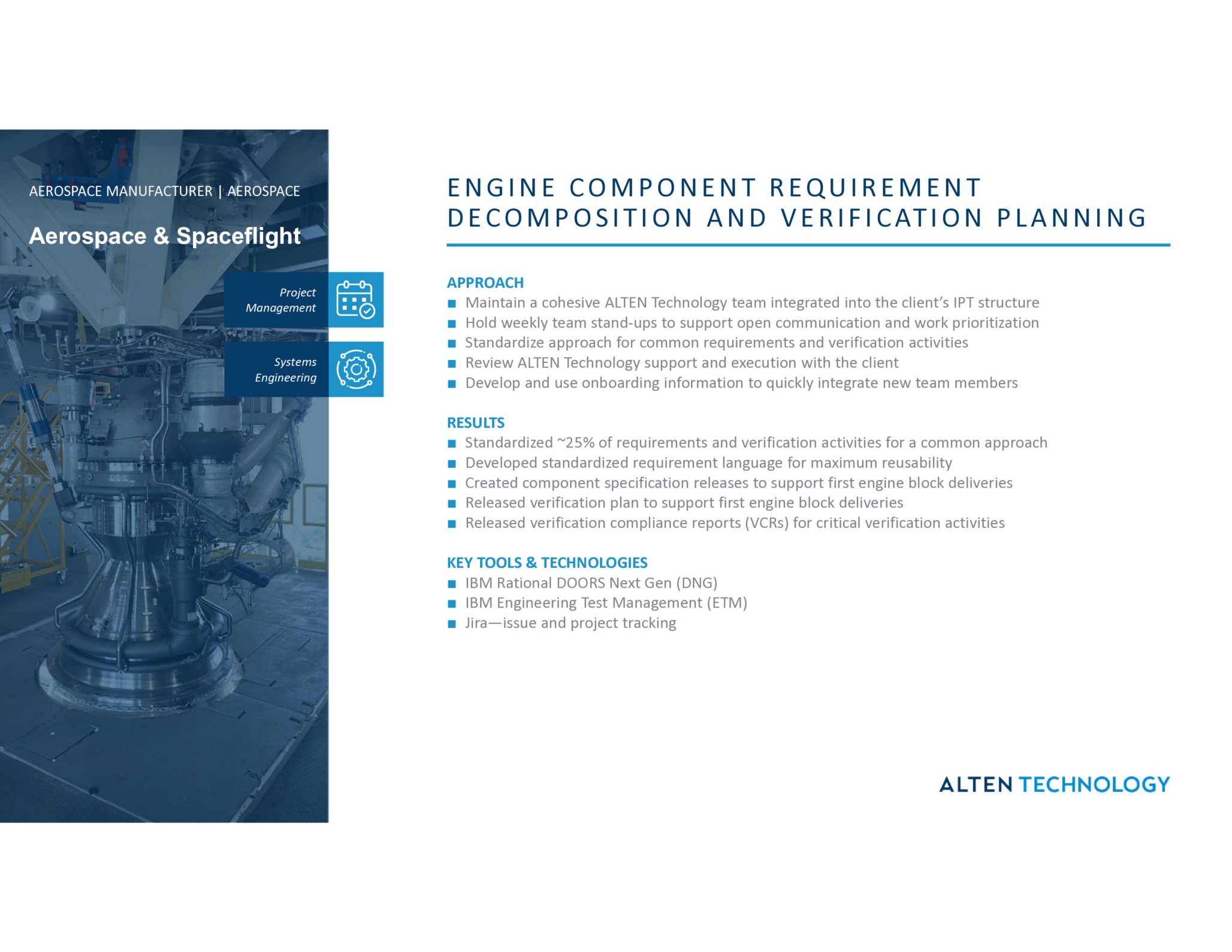 Engine Component Requirement Decomposition and Verification Planning 19 preview scaled