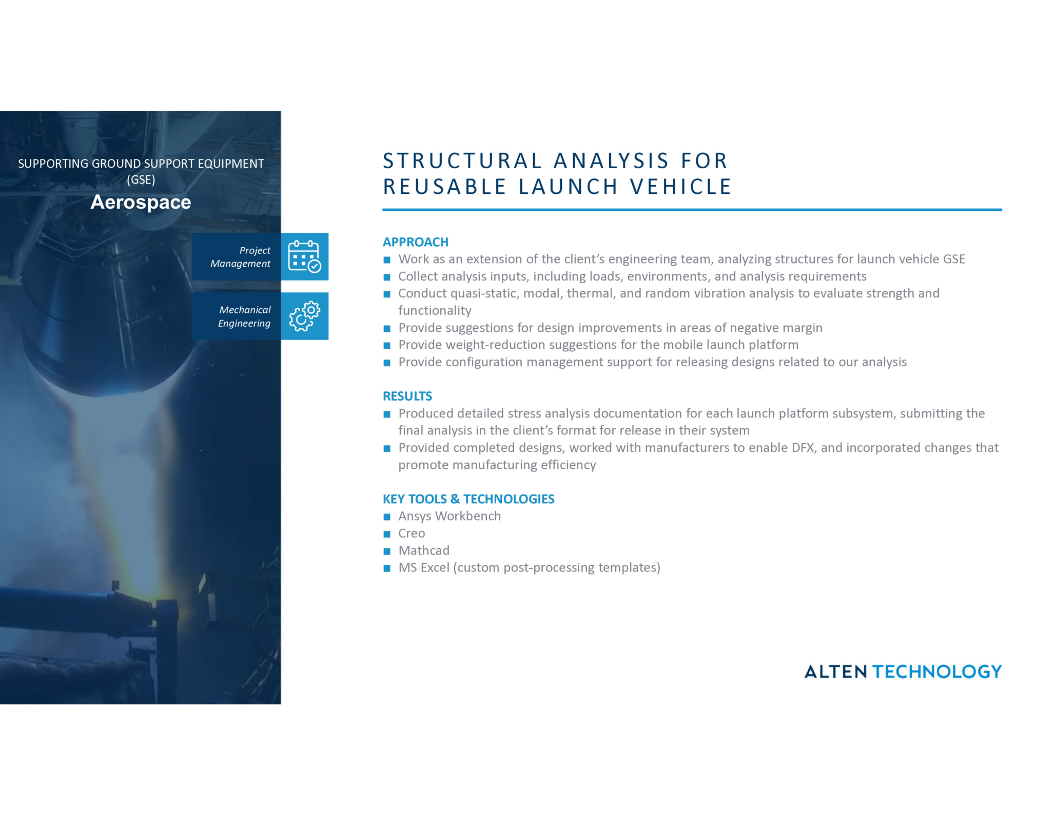 Structural Analysis For Reusable Launch Vehicle