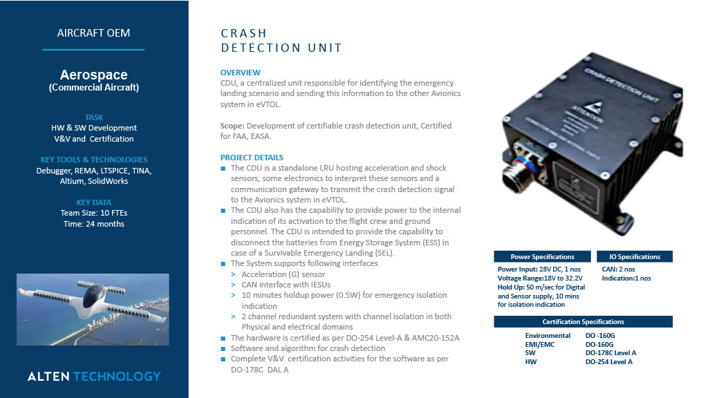 Crash Detection Unit